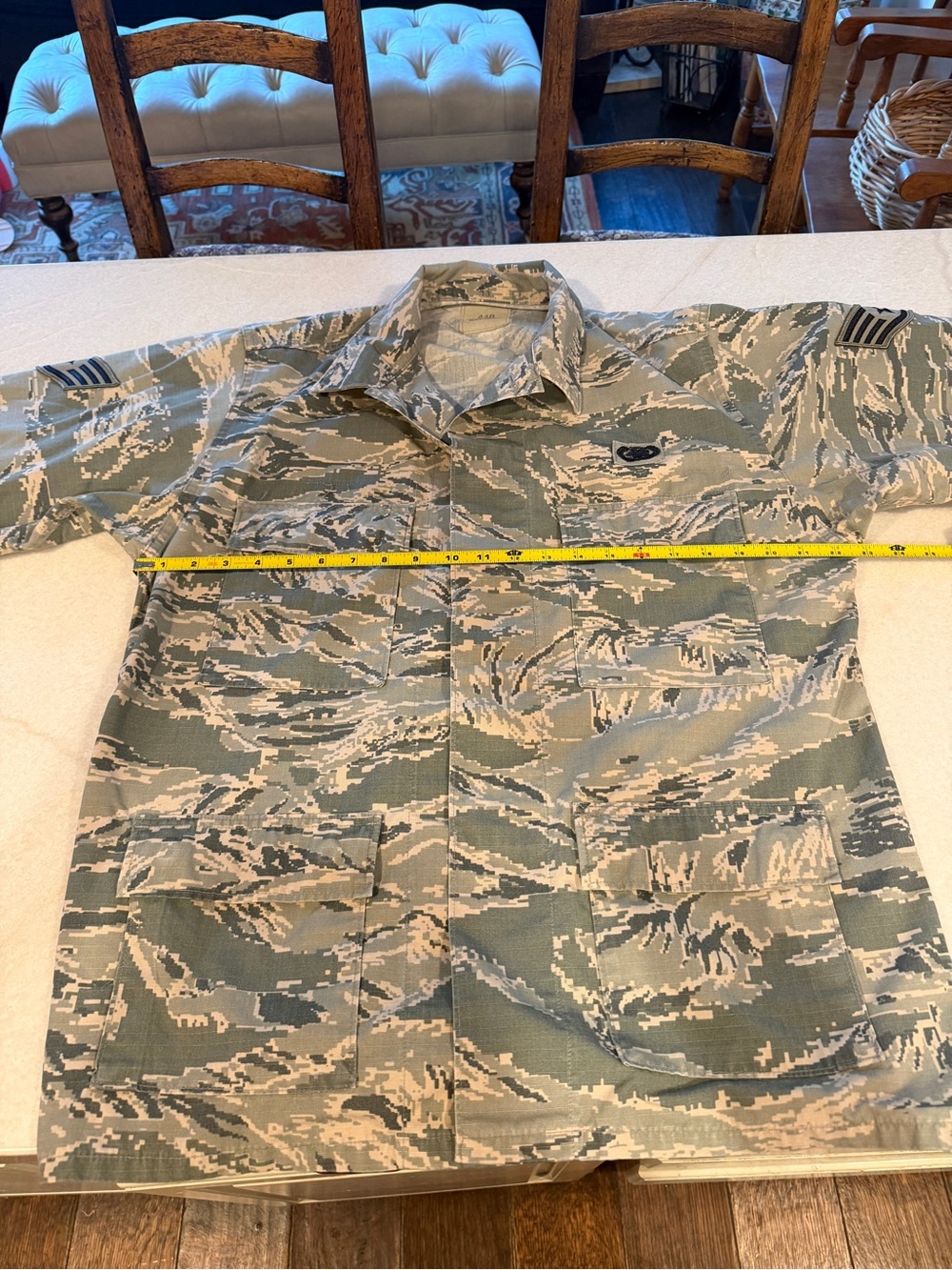 Men's Tactical Camouflage Field Jacket - Camo Green